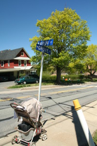 W Grove St @ Marion St, 5/4/13